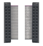 22-pin Clockport connectors