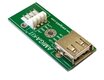 Floppy Power 4-pin Berg to USB Power Coupler Joiner Adapter